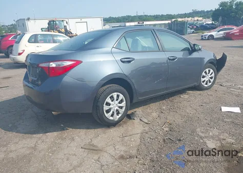 2016 Toyota Corolla L из США, поврежденный, VIN 2T1BURHE3GC601422